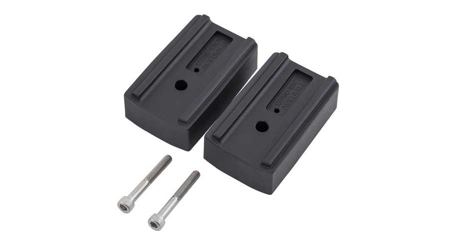 Rhino Rack Distanzstücke Vortex, Reconn auf RLT600, RCH, RCL, 25mm, (1 Paar)
