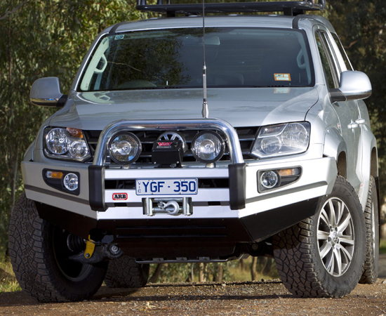 ARB-Saharabar VW Amarok bis 16 grau beschichtet, mit Parksensoren