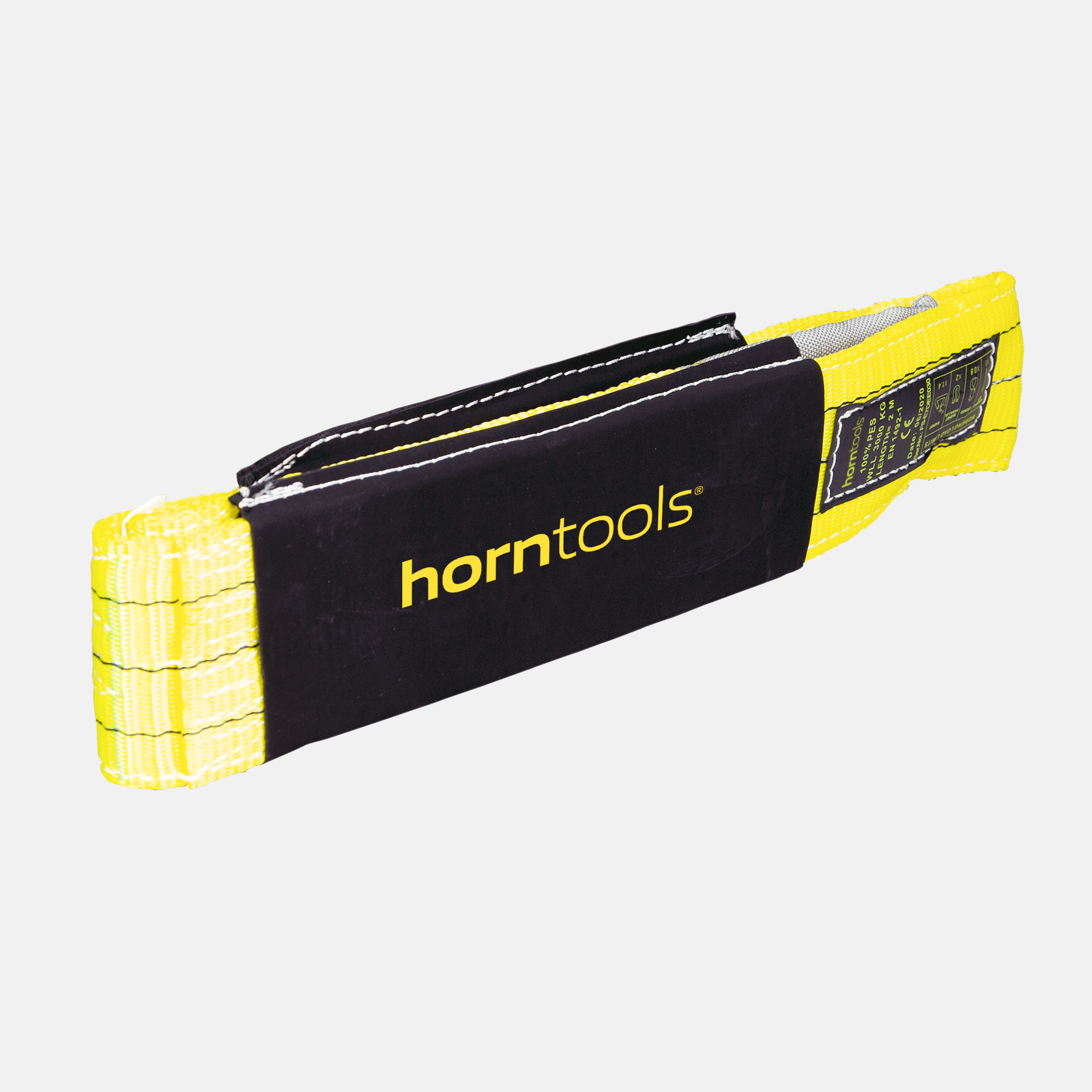 horntools Bergegurt gelb 21 Tonnen Bruchlast 10.0 Meter