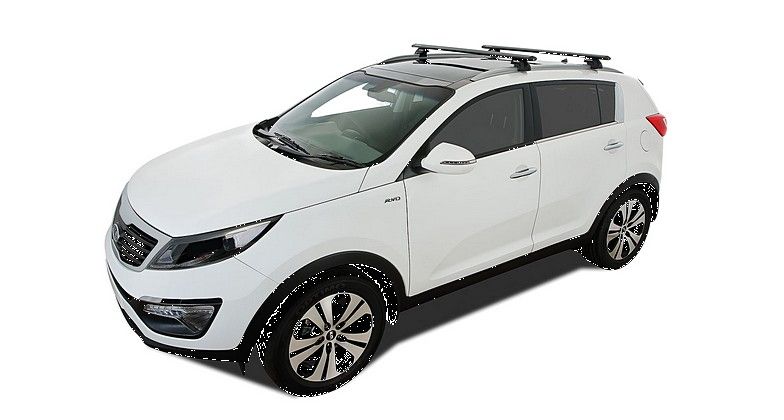 Rhino Rack Vortex Querträger 1260mm, (2) Kia Sportage, Sorento, m. Fußkit SX023