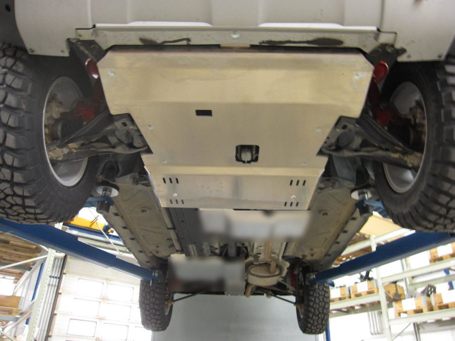 Unterfahrschutz Dacia Duster 4x4 10 - 09/20, Motor-Getriebe, 6mm Aluminium