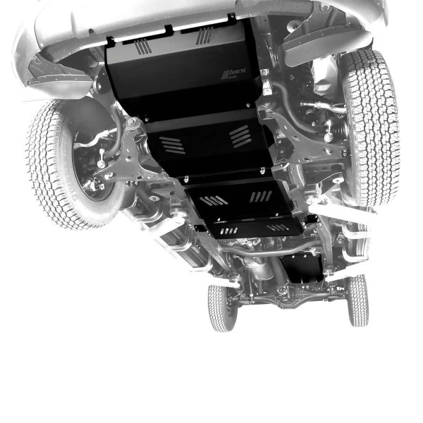 horntools Unterfahrschutz Komplett Automatik Set für Fiat Fullback ab Bj. 2015