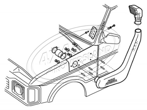 Schnorchel 300/V8