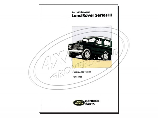 Reparaturanleitung Serie 3 Land Rover RTC9841CE Manual Restaurierung