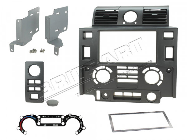 Doppel DIN Kit TD4 matt schwarz