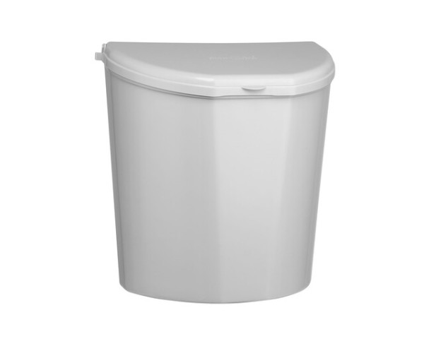 Abfallbehälter BRUNNER Pillar XL 10 l, Farbe grau