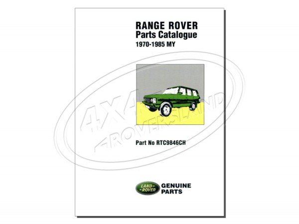 Teilekatalog Range Rover Classic 1970-1985