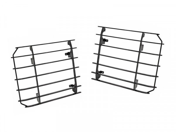 Scheinwerfer-Schutzgitter aus Baustahl - kunststoffbeschichtet für Defender (1983-2016)